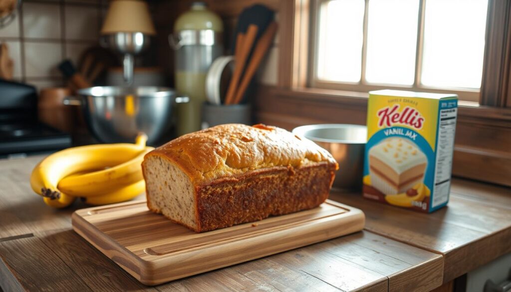 Banana Bread Recipe with Cake Mix