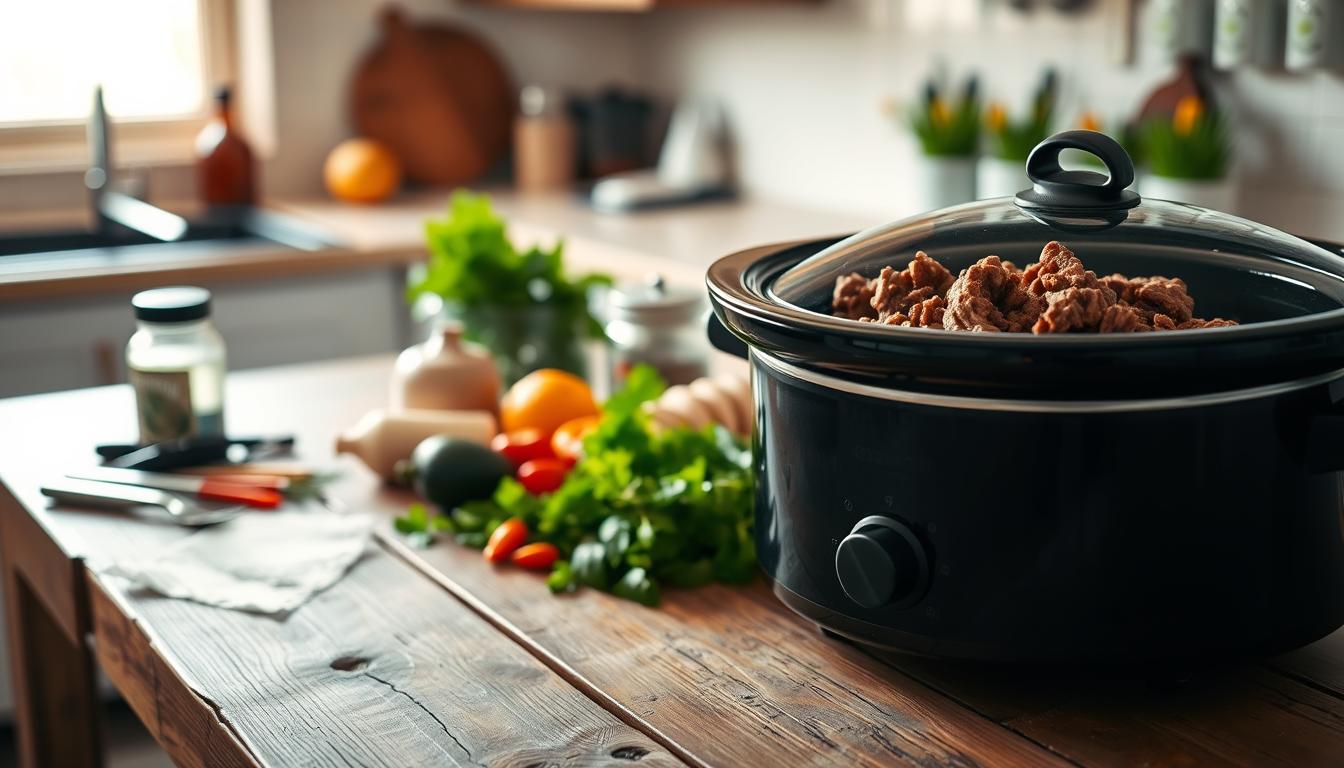 Slow Cooker Ground Beef Recipe