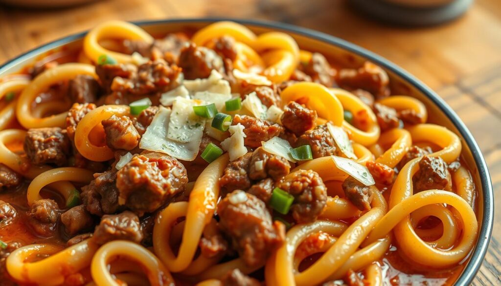 Philly Cheesesteak Pasta Recipe